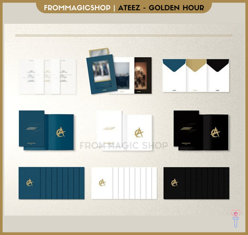 Ateez - 10th Mini Album Golden Hour Part. 1 ( Set ) Original