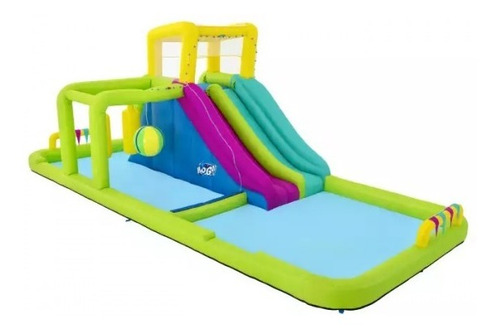 Mega Parque Acuático Inflable, Bestway H2ogo.