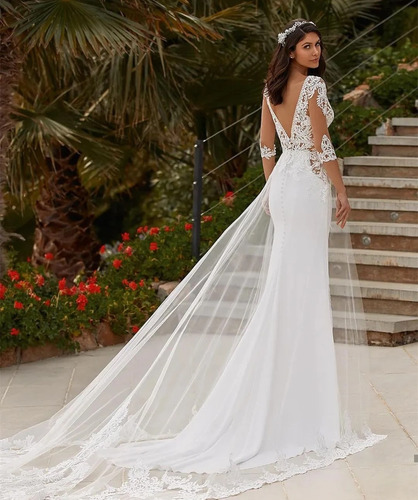 Vestidos De Novia Sirena Para Mujer 