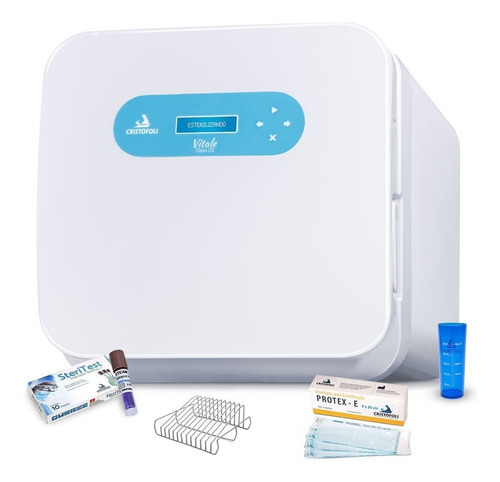 Autoclave Vitale Class Cd 12 L Aço Inox Bivolt - Cristófoli