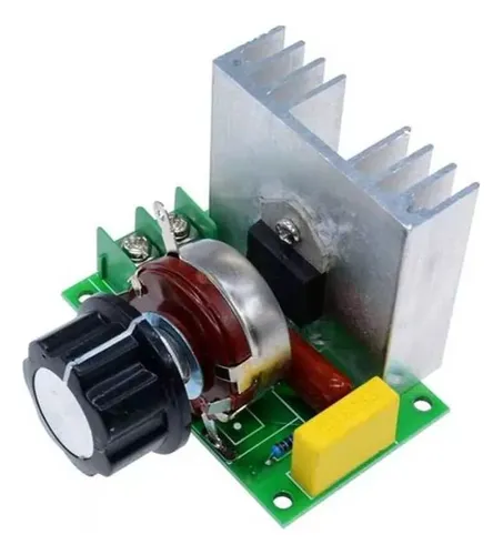 Dimmer Regulador Velocidad Motor 4000w 220v Control Pwm Scr