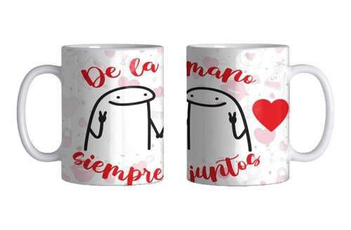 Taza Flork Siempre Juntos Regalo San Valentin Aniversar M50