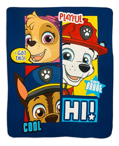 Paw Patrol Paw Some Team Con Chase, Marshall, Rubble Y Rocky