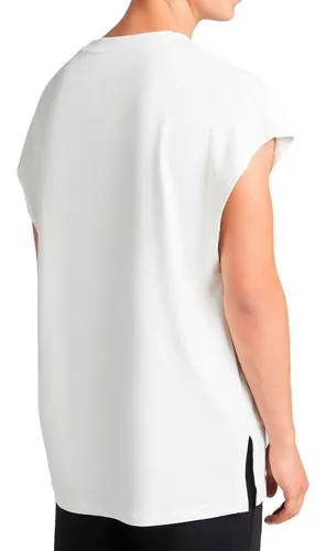 Camiseta blanca ancha mujer hot sale