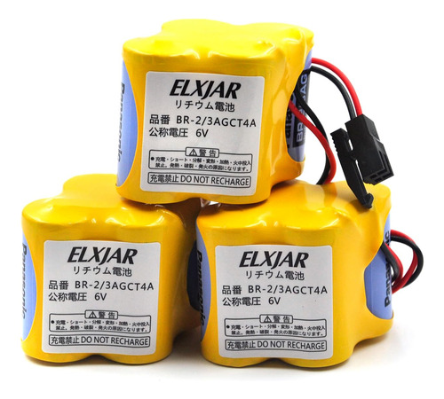 Elxjar Br-2/3agct4a - Batería De Repuesto Para Panasonic F.