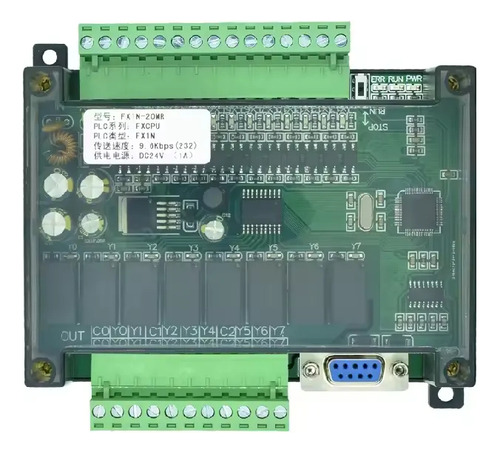 Plc Compatible Mitsubishi Fx1n-20mr 24v 12in 8out Relevador
