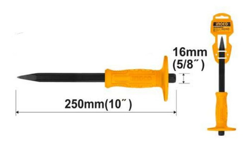 Ingco Cincel De Concreto Con Protector 10 