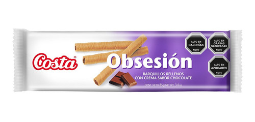 Galleta Obsesion Original Costa 85gr(3unidad)-super