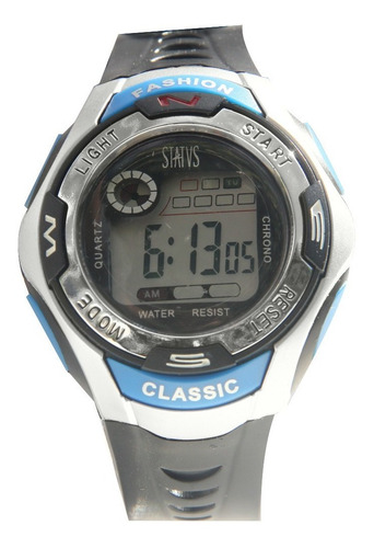 Imagen 5 de 7 de Reloj Digital Status Con Cronómetro, Luz Y Alarma Mod. Md02