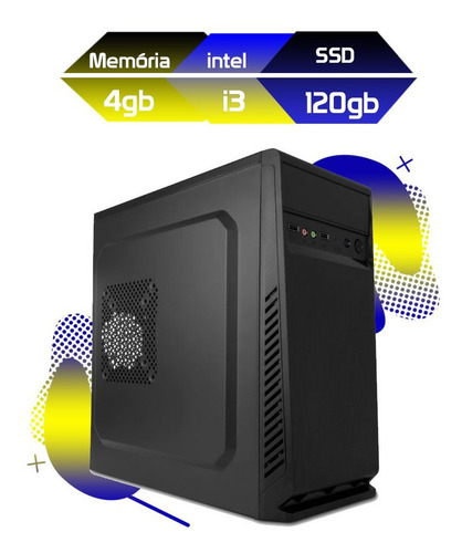 Imagem 1 de 1 de Computador Megatumi Home Starter Core I3 2100 Ssd