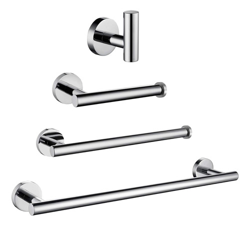 4pieces Set Cromo Pulido Baño Hardware Set Sus304 Acer...