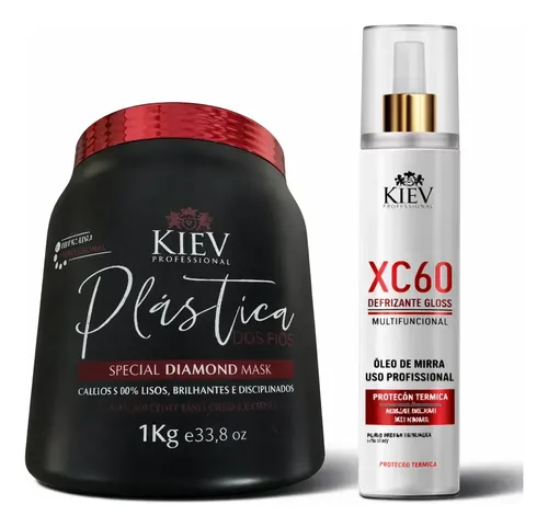 Plastica Dos Fios Diamond Kiev 1kg E Defrizante Xc60 | MercadoLivre