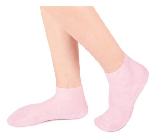 2 Calcetines De Gel De Silicona Suave Mangas Calcetines