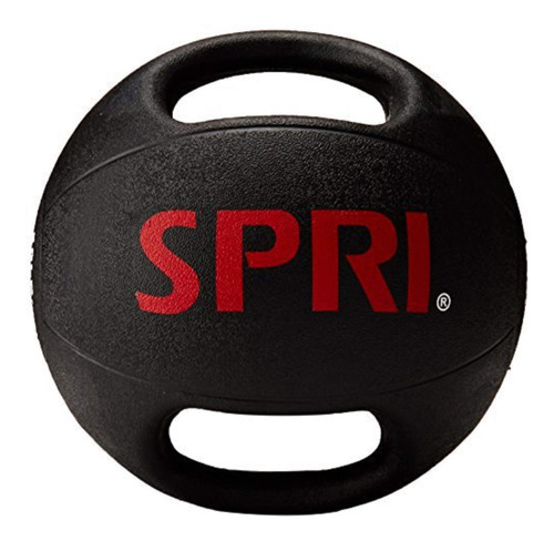 Spri Xerball - Balon Medicinal De Doble Agarre Con Pared Gru