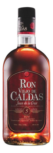 Pack De 4 Ron Viejo De Caldas Añejo 5 Años 750 Ml