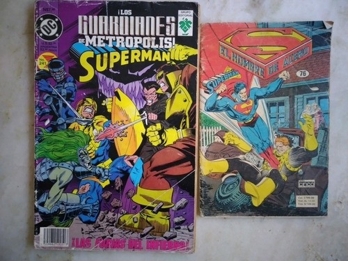 Revista Guardianes De Metropolis Y Superman 1985