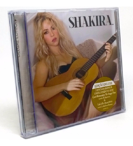 Cd Shakira Shakira. Deluxe Edition 2014 Lacrado 15 Faixas