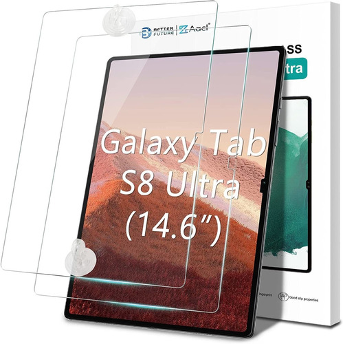 [paquete De 2] Vidrio Templado Para Samsung Galaxy Tab S8 Ul