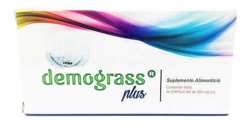 Imagen 1 de 1 de Suplemento en cápsulas Demograss  Plus adelgazante en caja 30 un
