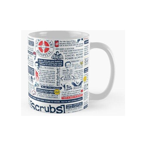 Taza Palabras Sabias De Scrubs (variante) Calidad Premium