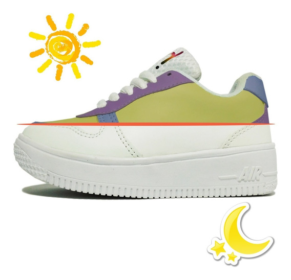 lente La playa personaje Tenis Que Cambian Color | MercadoLibre 📦