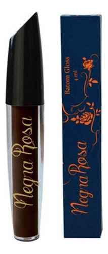 Batom Líquido Gloss Nefertiti Negra Rosa