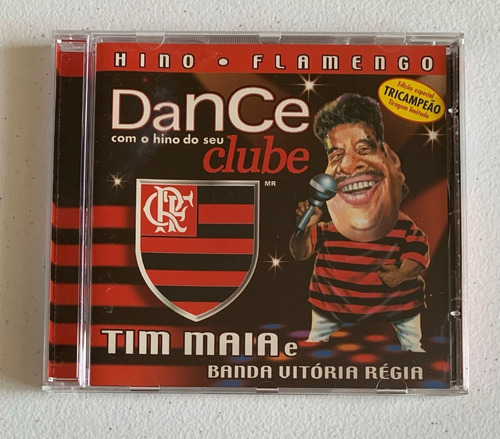Tim Maia - Dance Com O Hino Do Seu Clube- Cd Versão Edição Limitada Em Caja De Plástico