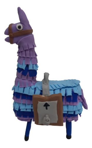 Adorno Llama Fort Para Torta Porcelana Fría 