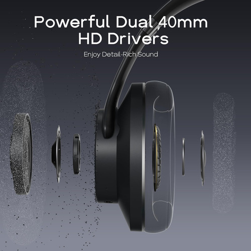 Doqaus Auriculares Bluetooth Inalámbricos Para Colocar Sobre