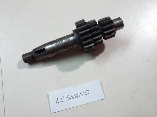 Eje De Caja Legnano 49 Cc Engranjes Z12 Z15 Z20