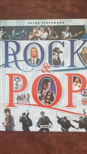 Atlas Ilustrado Rock & Pop. Nuevo. Editorial Susaeta.