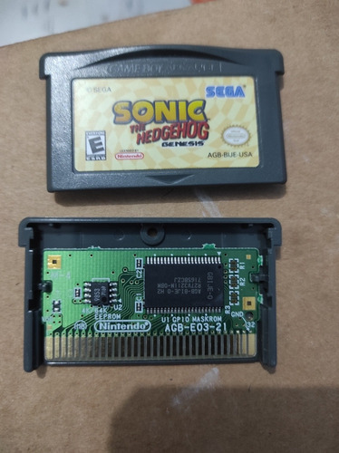 Sonic The Hedgehog Genesis Gba (Usado)