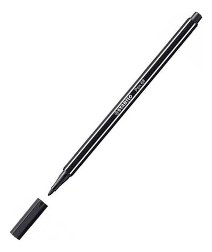 Marcador comum fino Stabilo Pen 68 Black