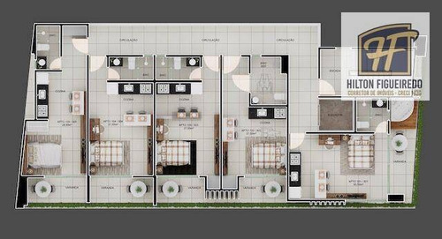 Imagem 12 de 30 de Flat À Venda, 30 M² Por R$ 331.599,81 - Jardim Oceania - João Pessoa/pb - Fl0075