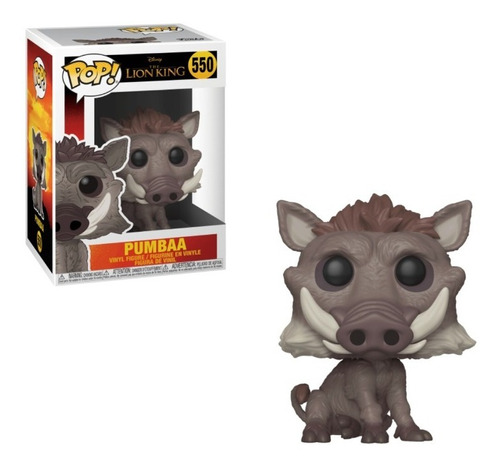 Funko Pop! Disney: Lion King Live Action - Pumbaa - Rey León