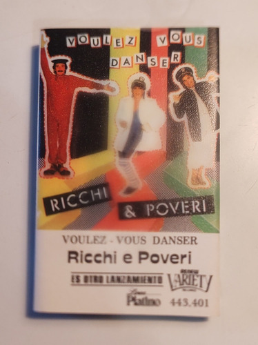 Ricchi & Poveri Voulez - Vous Sander Casete Ed Uy 1984