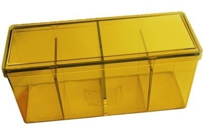 Caja 4 Compartimientos Dragon Shield Dorada