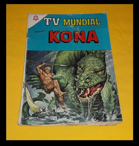Comic Tv Mundial Kona #34 Editorial Novaro 1964