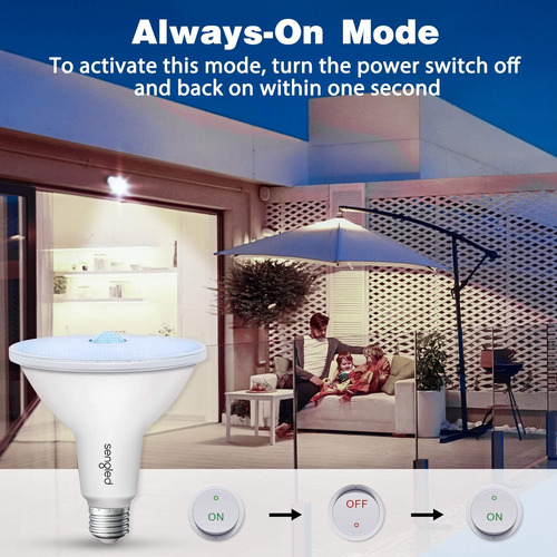Sengled Luz Exterior Con Sensor De Movimiento, Bombillas De