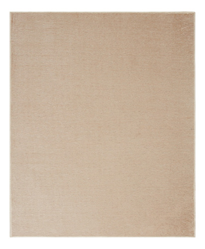 Tapete Sala Viena Liso Creme Cotton 200x250 Cm Alto Relevo Comprimento 250 Cm Cor Bege Largura 200 Cm