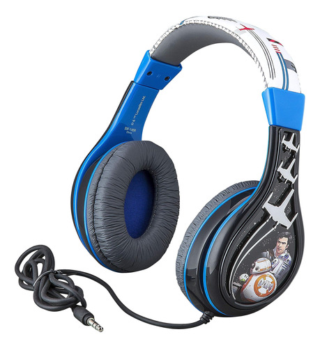 Ekids Star Wars Ep 9 Auriculares Niños, Diadema Ajustable, A