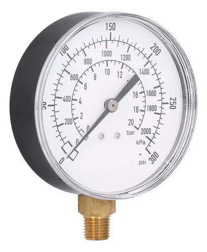 Medidor De Presión De Vacío 0.300psi 0.2000kpa 0.20bar Gauge