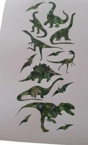 Stencil Dinosaurios 
