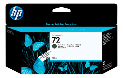 Tinta Hp 72 130ml Negro Mate T1100/ T1120