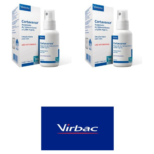 2 Unidades - Spray - Cortavance 76ml - Virbac