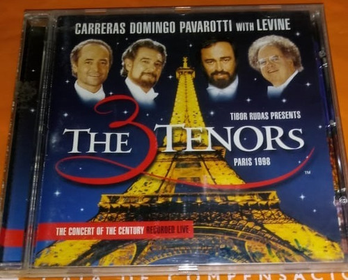 Cds The 3 Tenors - Pavarotti - Placido - Carreras