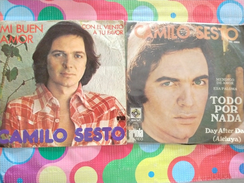 Camilo Sesto Lp 45 Mi Buen Amor Todo Por Nada