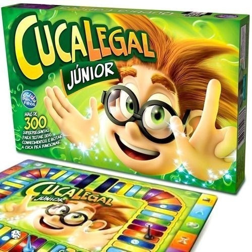Jogo de mesa Cuca legal Júnior Pais & Filhos 2817