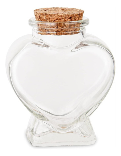 Botella Con Forma De Corazón Botella Pequeña De Deseos Trans
