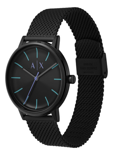 Reloj Armani Exchange Ax2760 De Acero Inoxidable Negro Para